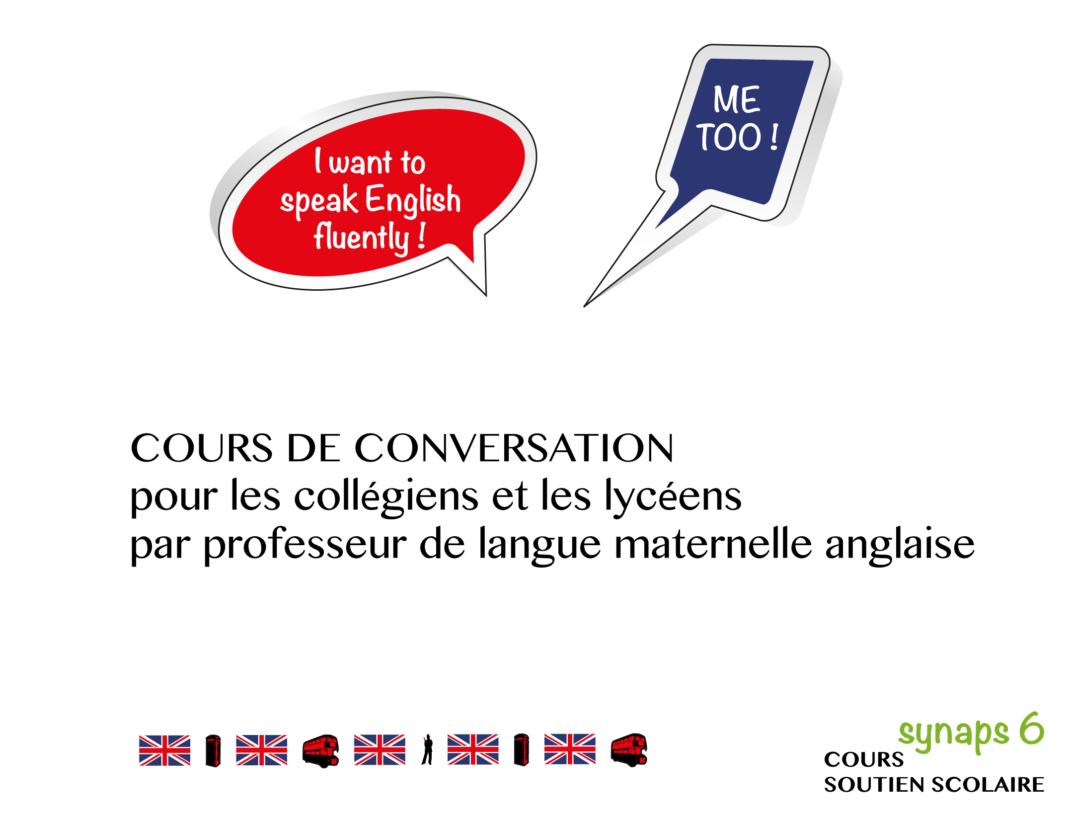 Cours de conversation en anglais